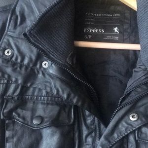 Express black jacket